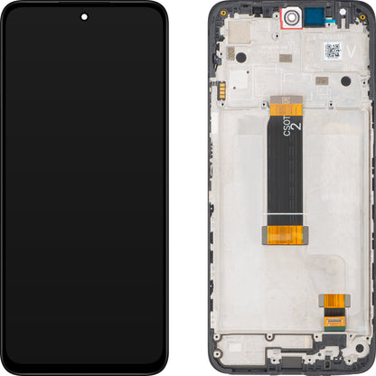 Display com Touchscreen Xiaomi Redmi 12 5G, com Moldura, Preto, Service Pack 5600180M1900
