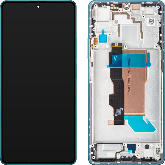 Ecrã com Touchscreen Xiaomi Poco F5, com Moldura, Azul, Swap 560003M16T00