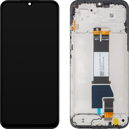 Ecrã com Touchscreen Xiaomi Poco C85 4G / Redmi 15C 4G, com Moldura, Versão Global, Preto, Swap 5600020P15A00