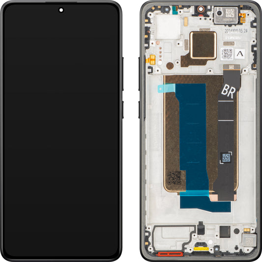 Ecrã com ecrã tátil Xiaomi Poco X7 Pro, com moldura, preto, Swap 56000300O1000