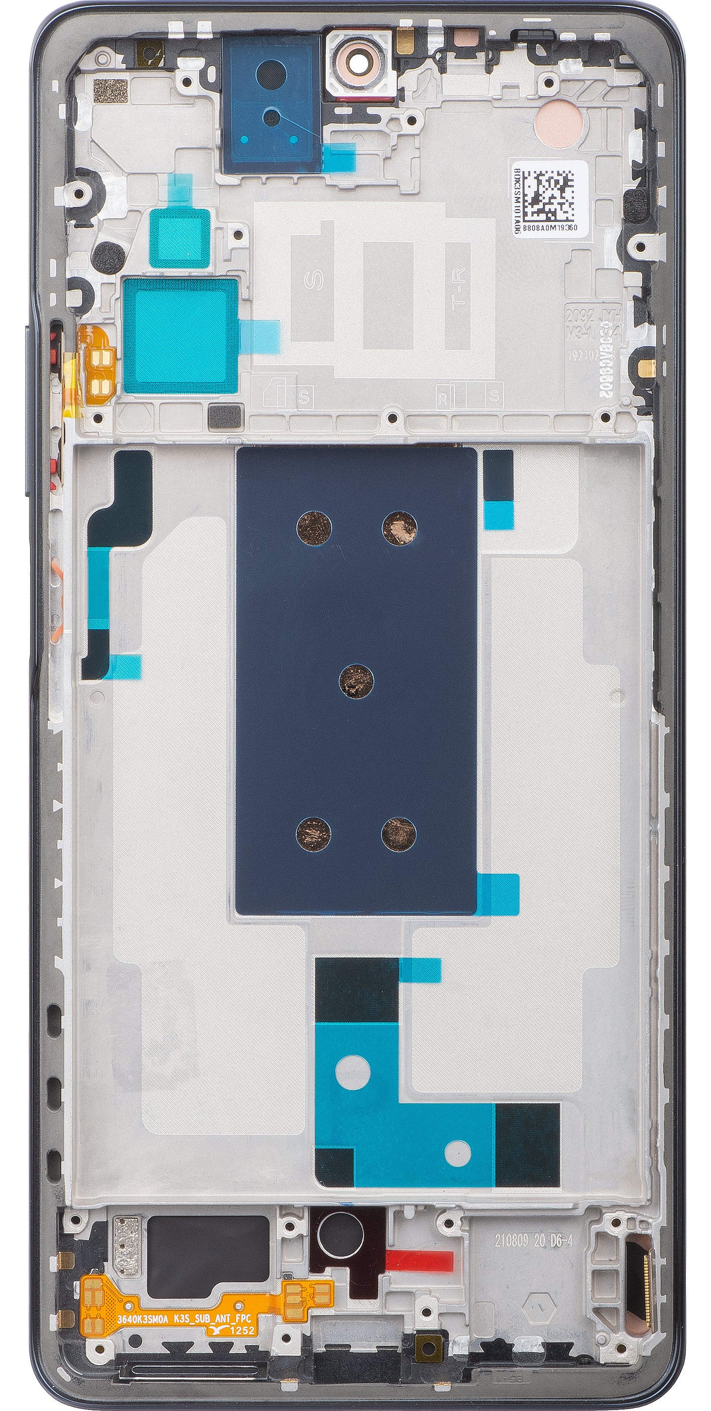 Display com Touchscreen Xiaomi 11T Pro, com Moldura, Cinza, Recondicionado 5600030K3S00