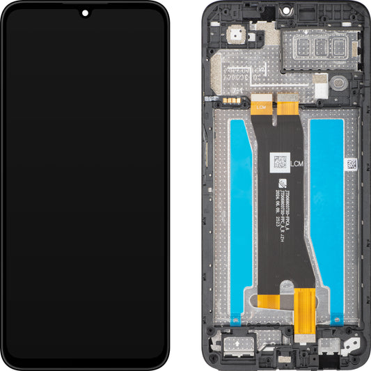 Display com Touchscreen ZTE Blade A35, com Moldura, Preto, Service Pack 80800519965