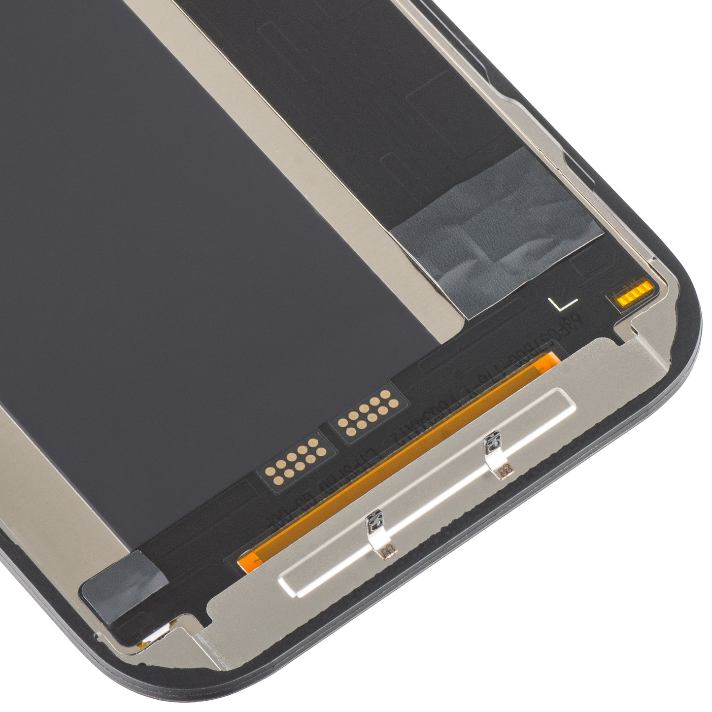 Display com Touchscreen ZY para Apple iPhone 17 Pro, com Moldura, Versão LCD In-Cell IC Móvel, Preto