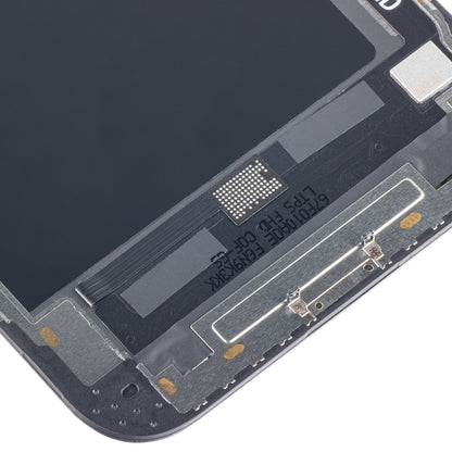 Ecrã tátil ZY para Apple iPhone 12 Pro Max, com moldura, versão LCD móvel In-Cell IC, preto 