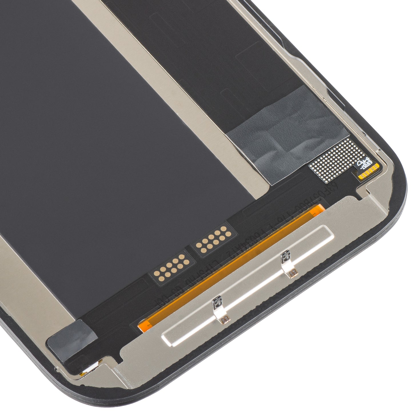 Display com Touchscreen ZY para Apple iPhone 17 Pro, com Moldura, Versão LCD In-Cell IC Móvel, Preto