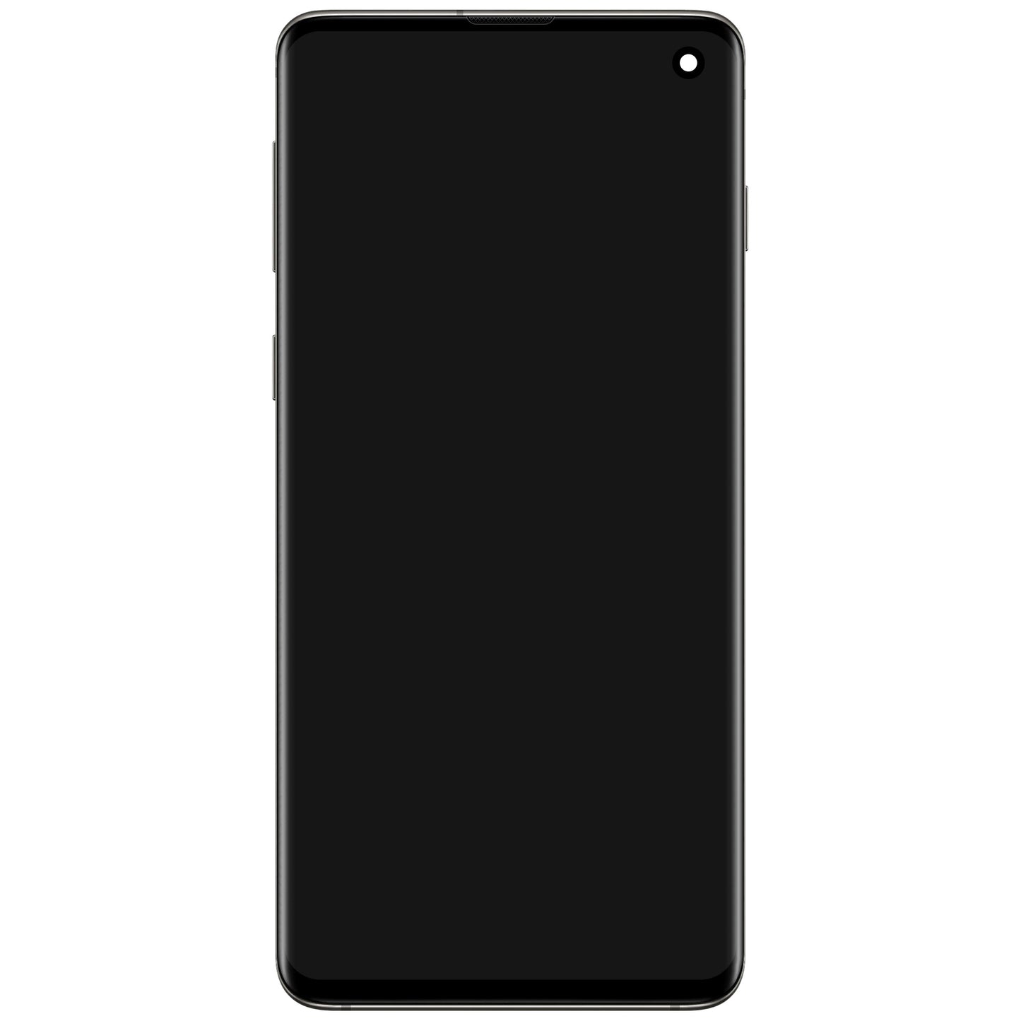 Samsung Galaxy S10 G973 Ecrã tátil com moldura, Prism Black, Service Pack GH82-18850A