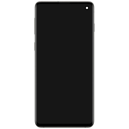 Samsung Galaxy S10 G973 Ecrã tátil com moldura, Prism Black, Service Pack GH82-18850A