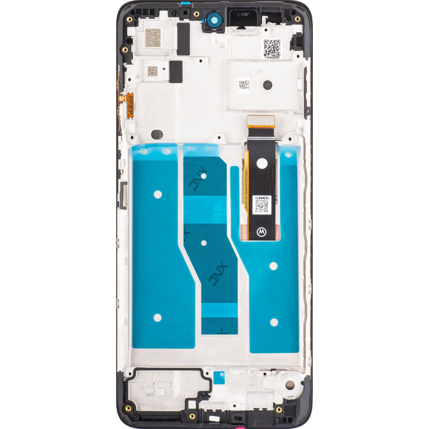 Motorola Moto G82 Ecrã tátil com ecrã tátil, com moldura, cinzento, Service Pack 5D68C20864