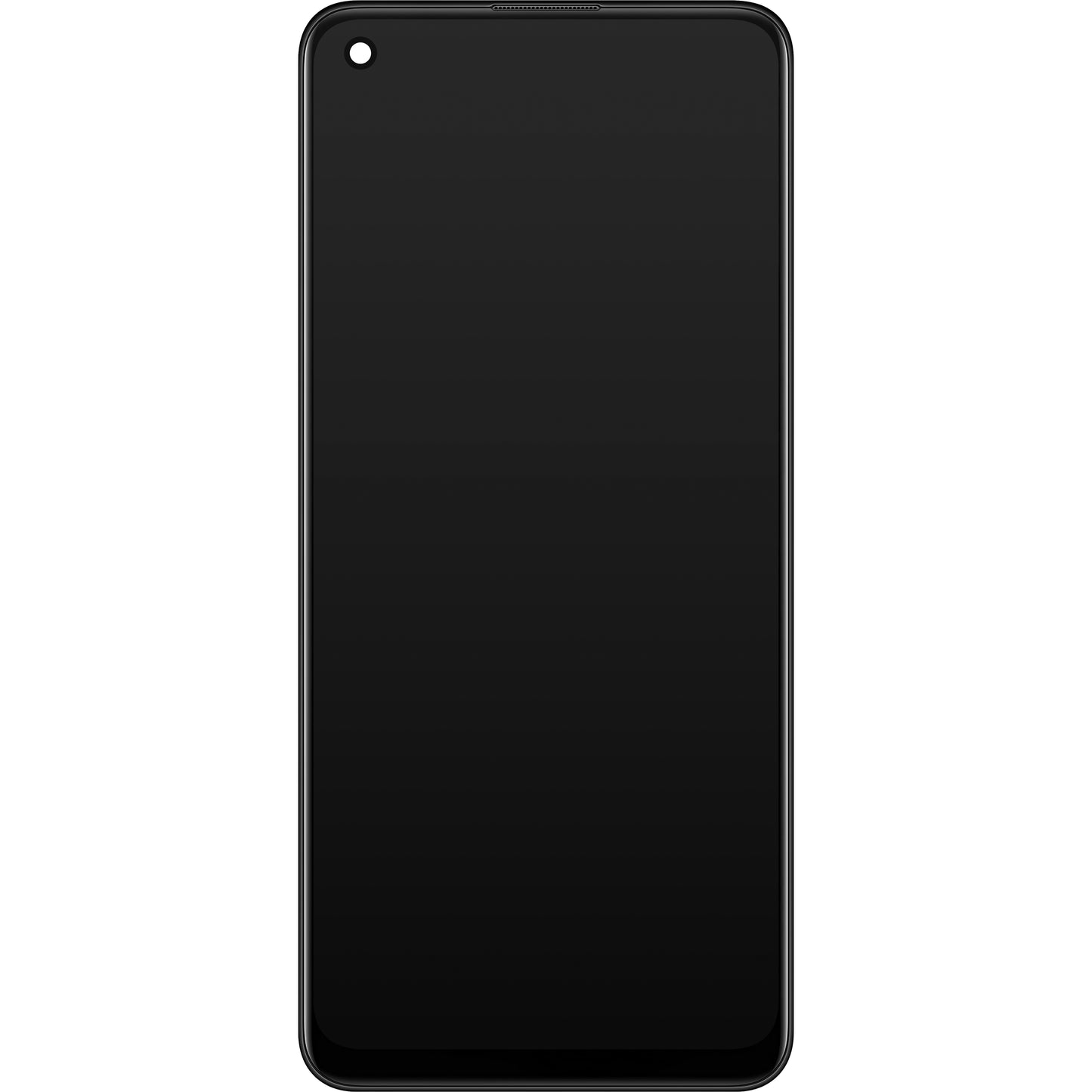 Ecrã tátil Oppo F19 / A74 com moldura, preto, Service Pack 4907039