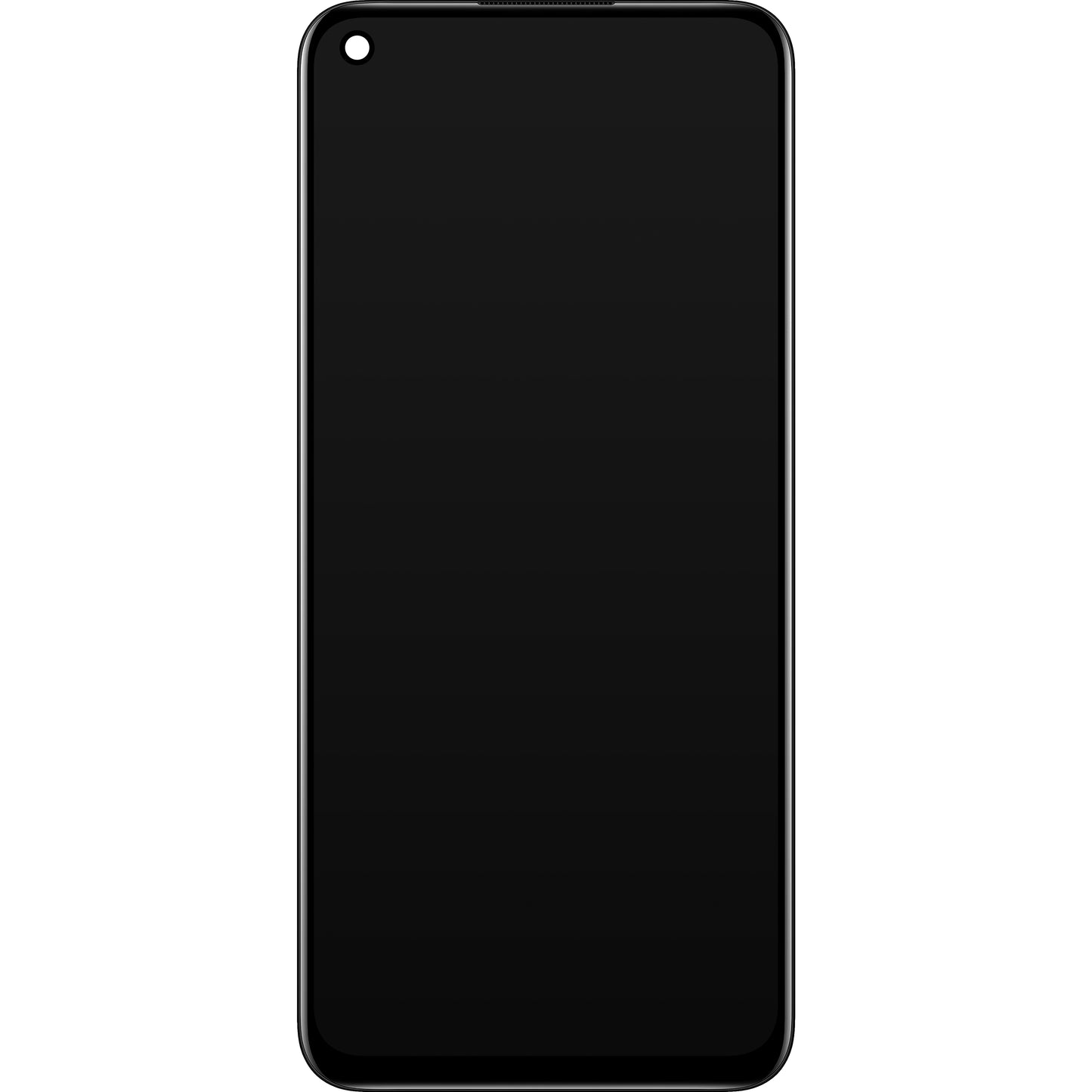 Ecrã tátil Realme Narzo 50 / 8i, com moldura, preto, Service Pack 4908405