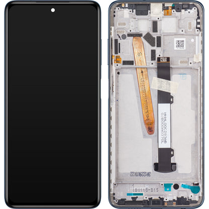 Ecrã com Touchscreen Xiaomi Poco X3 Pro, com Moldura, Preto, Service Pack 560002J20S00