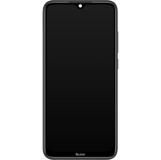 Display com Touchscreen Xiaomi Redmi Note 8T, com Moldura, Preto, Service Pack 5600040C3X00