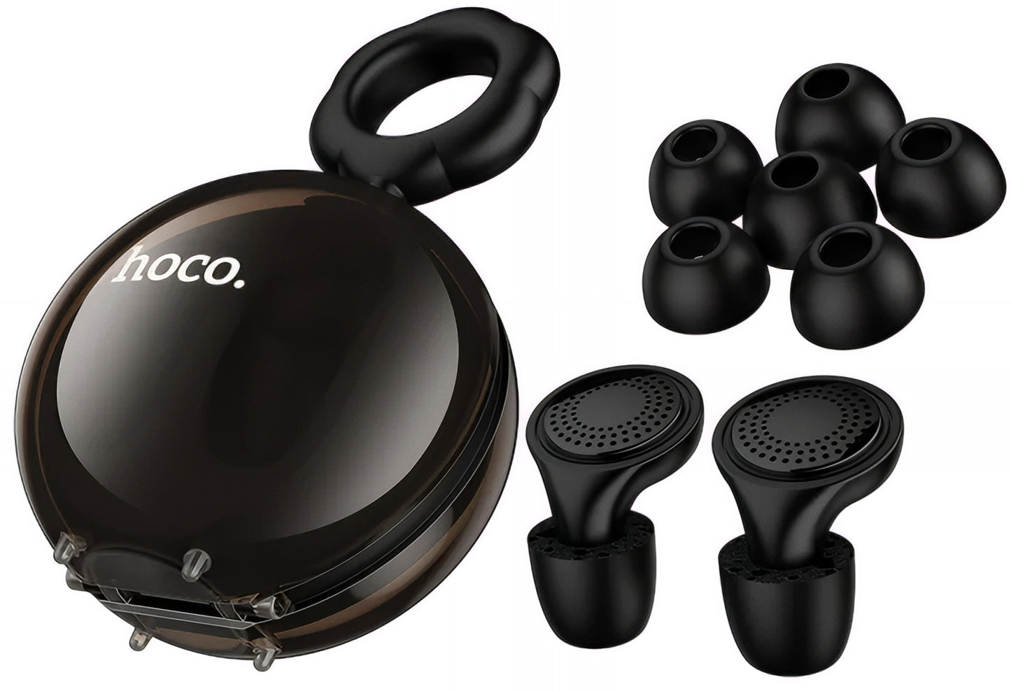 Tampões de Ouvido HOCO M201, Pretos