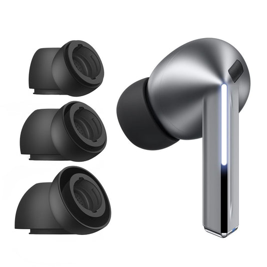 Tampões Tech-Protect para Samsung Galaxy Buds3 Pro, Tamanho S / M / L, Pretos