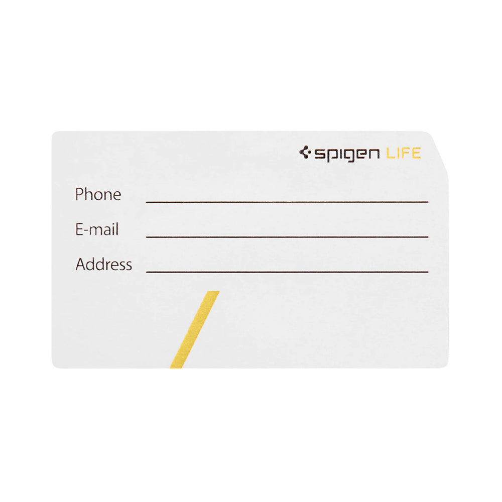 Spigen Luggage Tag LF510 Handbag / Suitcase Tag, Black AHP09776