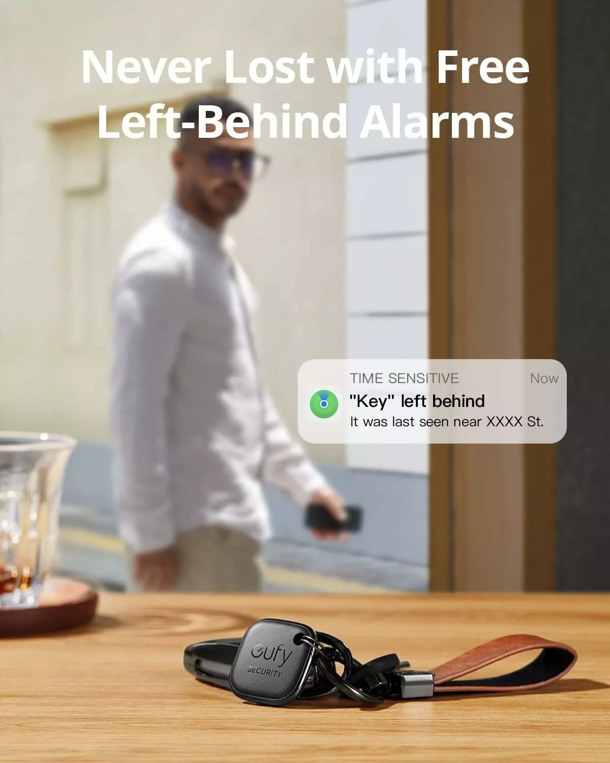 Eufy Security SmartTrack Link para iOS Series, Conjunto de 2 Peças, Preto E87B0011