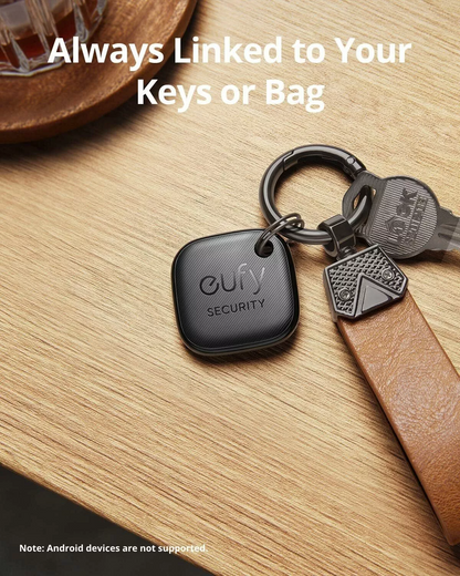 Eufy Security SmartTrack Link para iOS Series, Conjunto de 2 Peças, Preto E87B0011