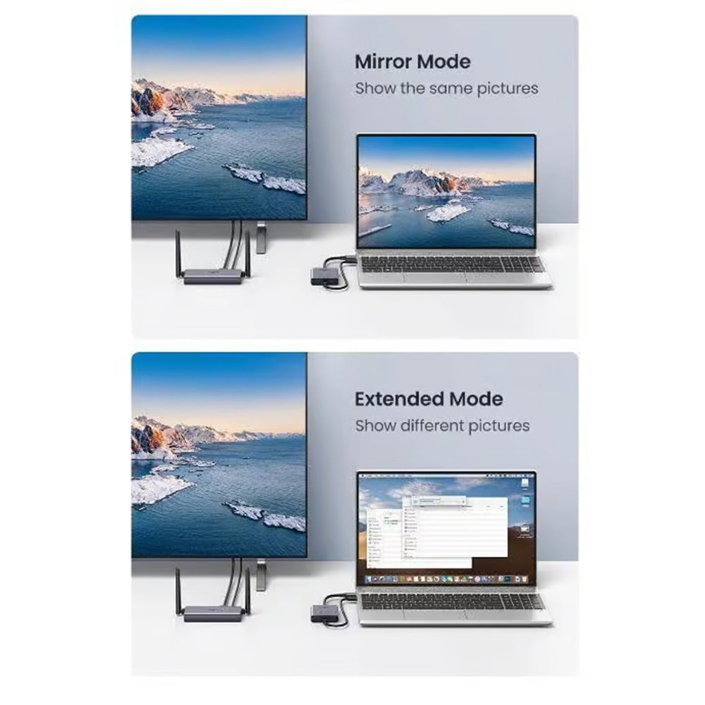 Extender Wireless HDMI UGREEN CM506, 1080P, Cinzento