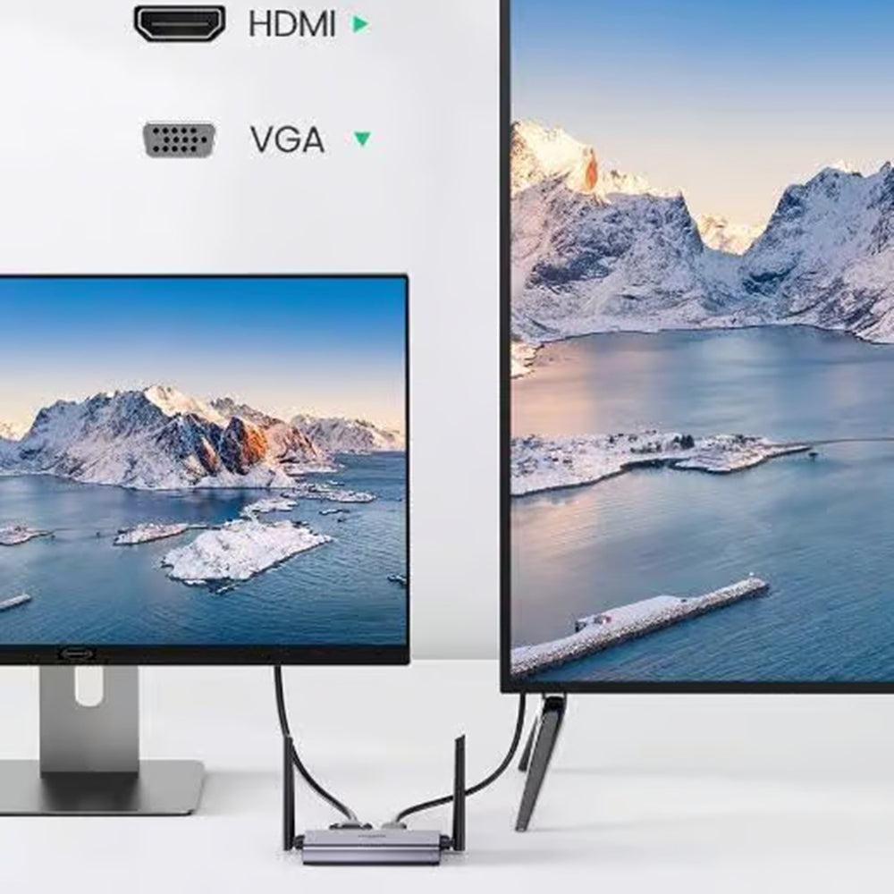 Extender Wireless HDMI UGREEN CM506, 1080P, Cinzento