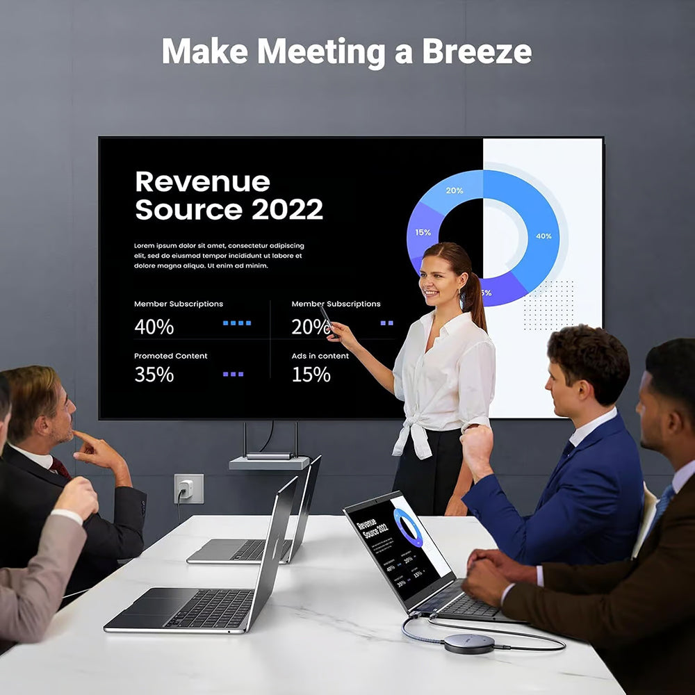 Extender Wireless HDMI UGREEN CM586, 4K, Preto