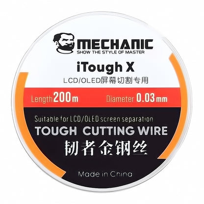 Fio Molibdénio Mecânico iTough X, 0,03mm, 200m