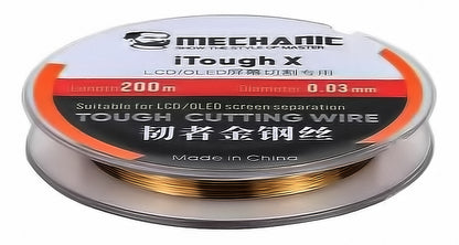 Fio Molibdénio Mecânico iTough X, 0,03mm, 200m