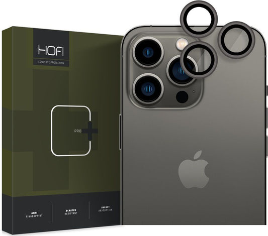 Película Protetora para Câmera Traseira Tech-Protect CamRing PRO+ para Apple iPhone 14 Pro Max / 14 Pro, Vidro Temperado, Preta