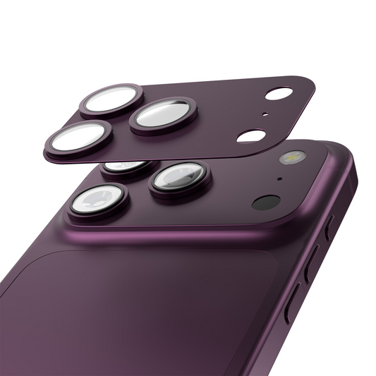 Película protetora para Câmara Traseira Etteri para Apple iPhone 18 Pro, Vidro Temperado, Vinho