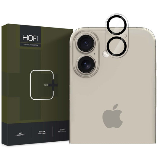 Película protetora da câmara traseira HOFI CAM PRO+ para Apple iPhone 16 Plus / 16, com proteção de vidro