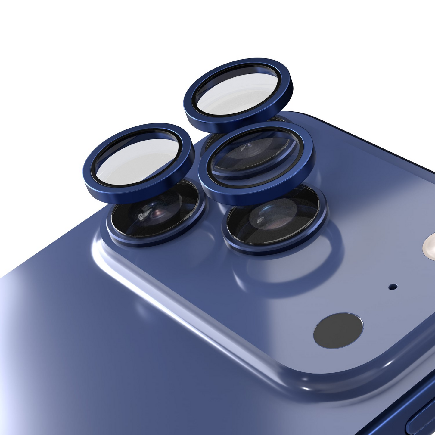 Película protetora para Câmara Traseira Etteri para Apple iPhone 17 Pro Max / 17 Pro, Vidro Temperado, Azul