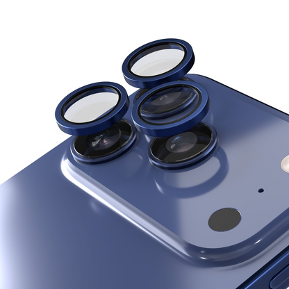 Película protetora para Câmara Traseira Etteri para Apple iPhone 17 Pro Max / 17 Pro, Vidro Temperado, Azul