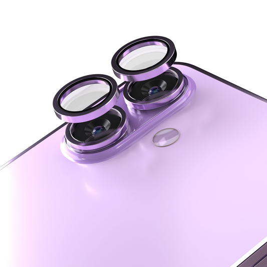 Película protetora para Câmara Traseira Etteri para Apple iPhone 17, Vidro Temperado, Roxo