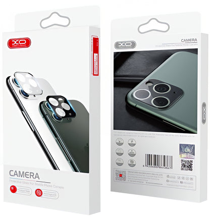 Película protetora para Câmara Traseira XO Design 3D para Apple iPhone 12 Pro, Vidro Temperado, Preto
