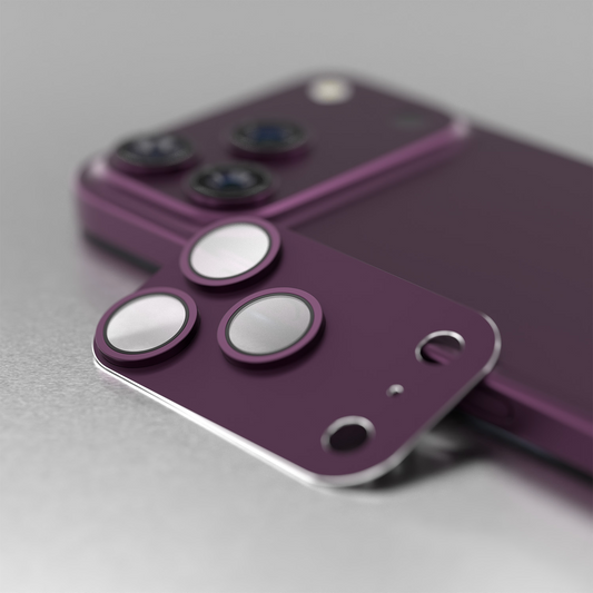 Película protetora para Câmara Traseira Etteri para Apple iPhone 18 Pro, Vidro Temperado, Vinho