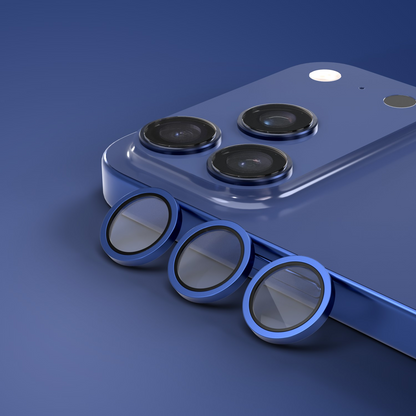 Película protetora para Câmara Traseira Etteri para Apple iPhone 17 Pro Max / 17 Pro, Vidro Temperado, Azul