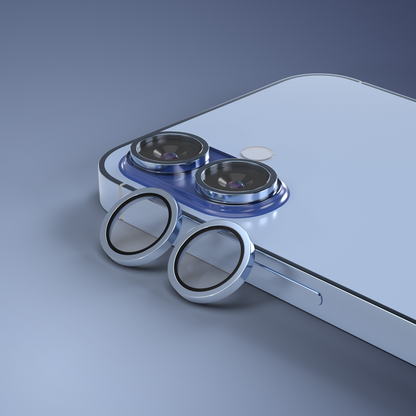 Película de proteção para Câmara Traseira Etteri para Apple iPhone 17, Vidro Temperado, Azul