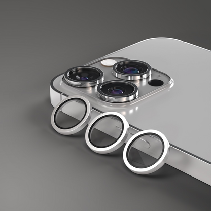Película protetora para Câmara Traseira Etteri para Apple iPhone 16 Pro Max / 16 Pro, Vidro Temperado, Cinzento