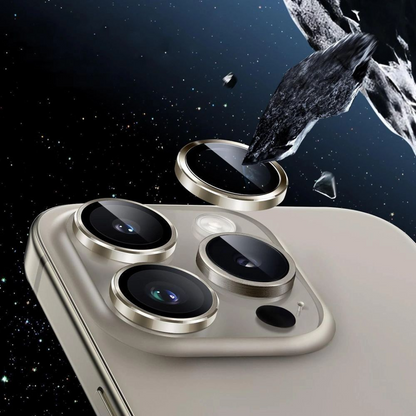 Película Protetora para Câmera Traseira Tech-Protect CamRing Fit+ para Apple iPhone 17 Pro Max / 17 Pro / 16 Pro Max, Vidro Temperado, Preta