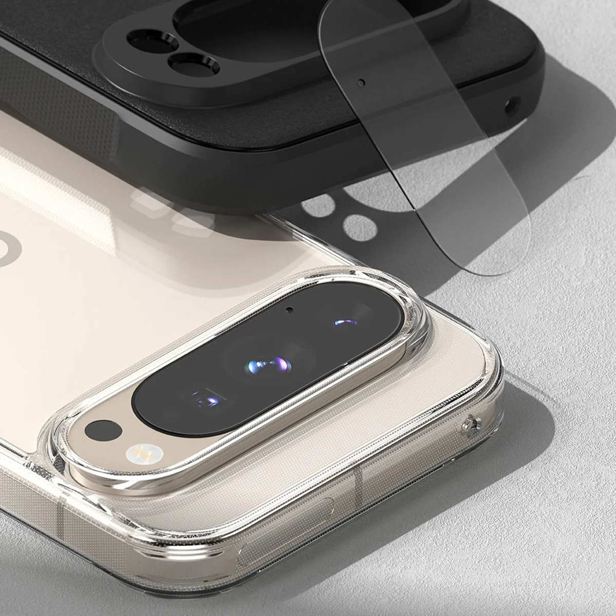 Película protetora para Câmara Traseira Ringke para Google Pixel 10 Pro XL, Vidro Temperado, Conjunto de 2 peças, Transparente