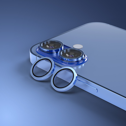 Película protetora para Câmara Traseira Etteri para Apple iPhone 16 Plus / 16, Vidro Temperado, Azul