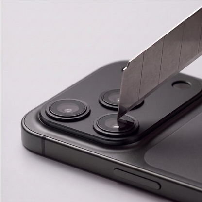 Película protetora para Câmara Traseira Tech-Protect CamFull Fit+ para Apple iPhone 18 Pro, Vidro Temperado, Preto