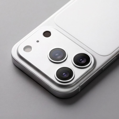 Película protetora para Câmara Traseira Tech-Protect CamFull Fit+ para Apple iPhone 18 Pro Max, Vidro Temperado, Prateada