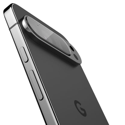 Película protetora da câmara traseira Spigen EZ FIT para Google Pixel 9 Pro, proteção de vidro, conjunto de 2 peças AGL08444 