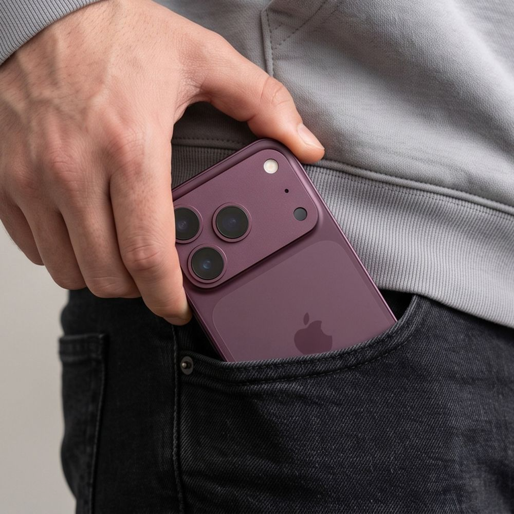 Película protetora para Câmara Traseira Tech-Protect CamFull Fit+ para Apple iPhone 18 Pro Max, Vidro Temperado, Vinho