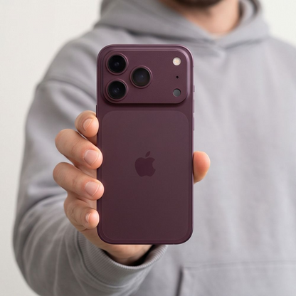 Película protetora para Câmara Traseira Tech-Protect CamFull Fit+ para Apple iPhone 18 Pro, Vidro Temperado, Vinho