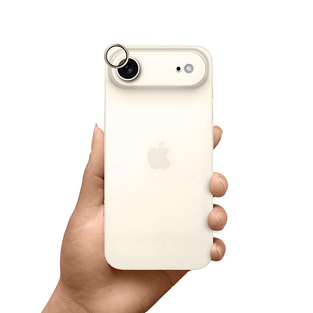 Película Protetora Traseira 3MK Hardy Protection Pro para Apple iPhone 17 Air, Vidro Temperado, Dourada