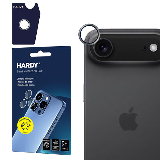 Película Protetora Traseira 3MK Hardy Protection Pro para Apple iPhone 17 Air, Vidro Temperado, Cinza