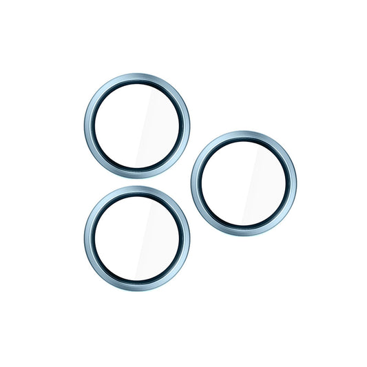 Película Protetora de Câmera Traseira 3MK Hardy Protection Pro para Apple iPhone 17 Pro Max / 17 Pro, Vidro Temperado, Azul.