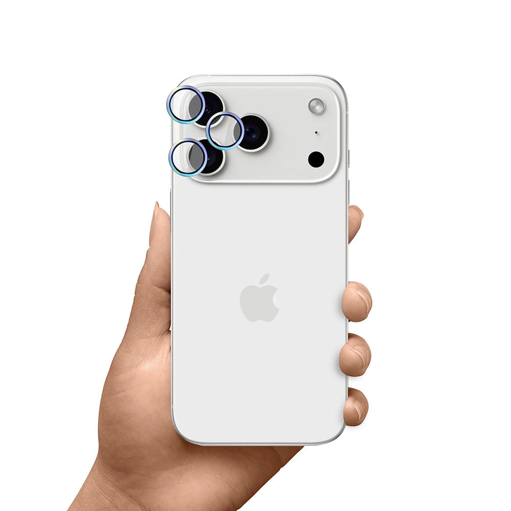 Película Protetora Traseira 3MK Hardy Protection Pro para Apple iPhone 17 Pro Max / 17 Pro, Vidro Temperado, Multicolor