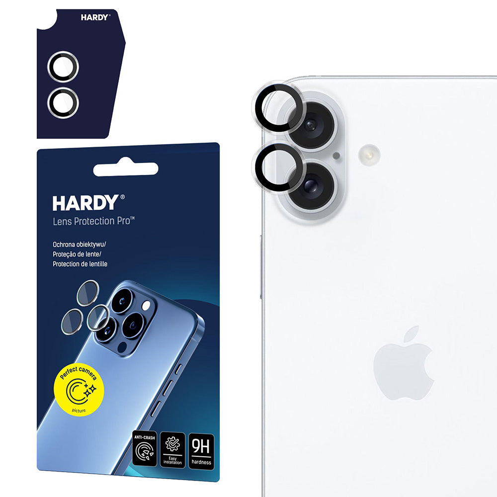 Película Protetora Traseira 3MK Hardy Protection Pro para Apple iPhone 17, Vidro Temperado, Transparente
